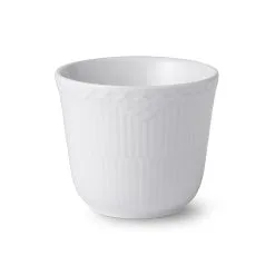 Royal Copenhagen White Fluted Half Lace Termosmuki