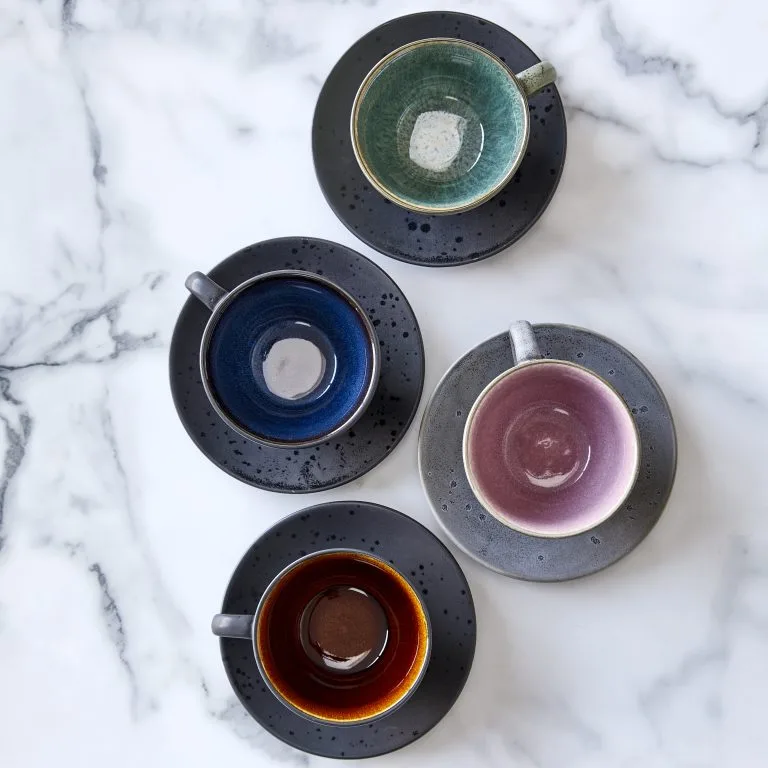 Bitz Teekuppi Aluslautasella Harmaa - Image 3