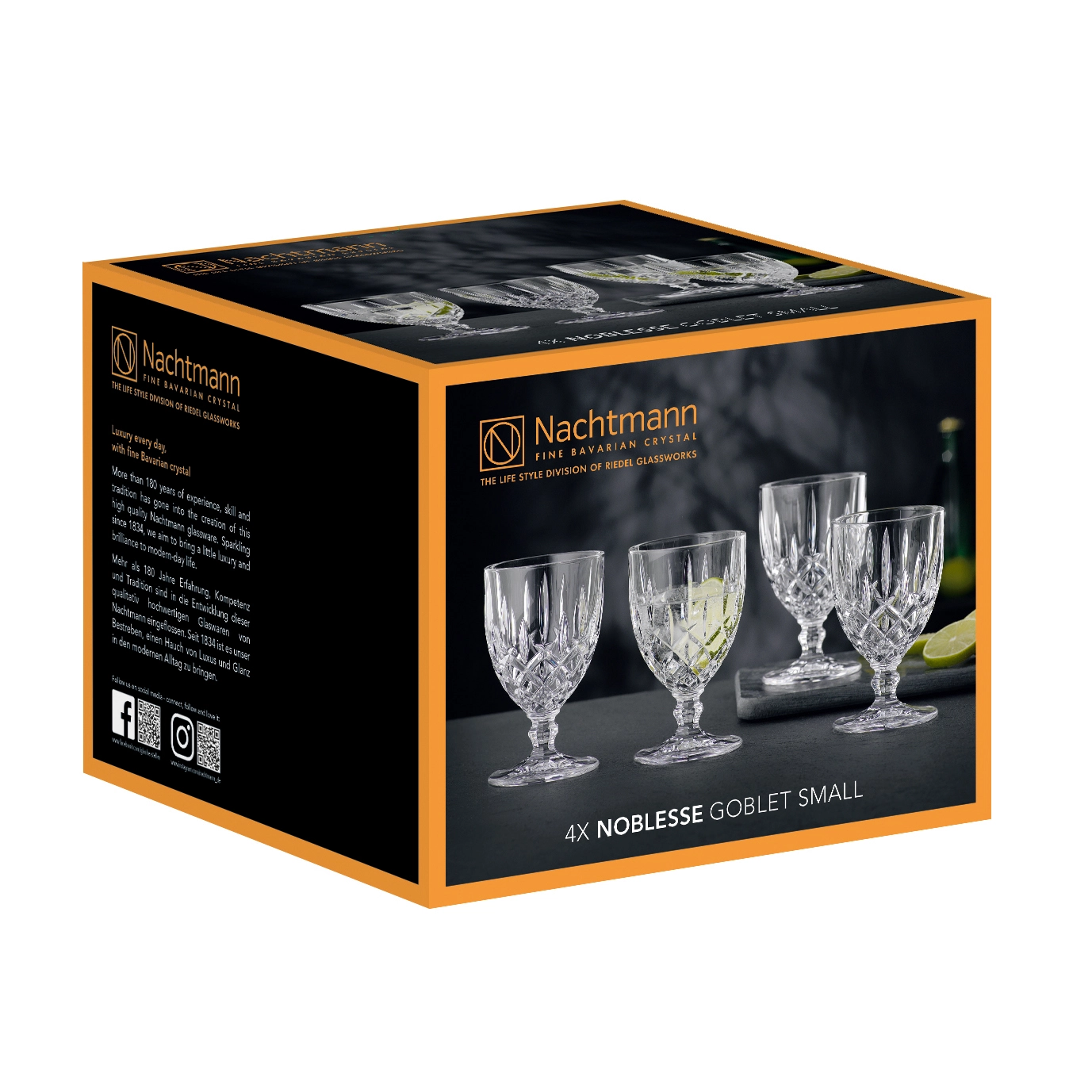 Nachtmann Noblesse Jalallinen Lasi 23 Cl, 4-pakkaus - Image 3