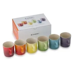 Le Creuset Lahjasetti Espressomuki 10 Cl 6-pakkaus