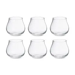 Georg Jensen Sky Juomalasi Matala 38 Cl, 6-pakkaus