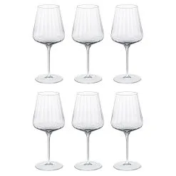 Georg Jensen Bernadotte Punaviinilasi, 6-pakkaus