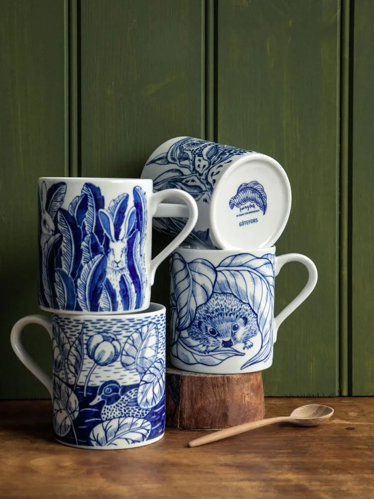Götefors Porslin Hedgehogs Awakening -muki 35 Cl - Image 3