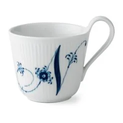 Royal Copenhagen Blue Fluted Plain Alphabet -muki 33 Cl