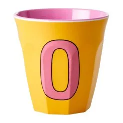 Rice Melamiinikuppi Medium Kirjain O 30 Cl