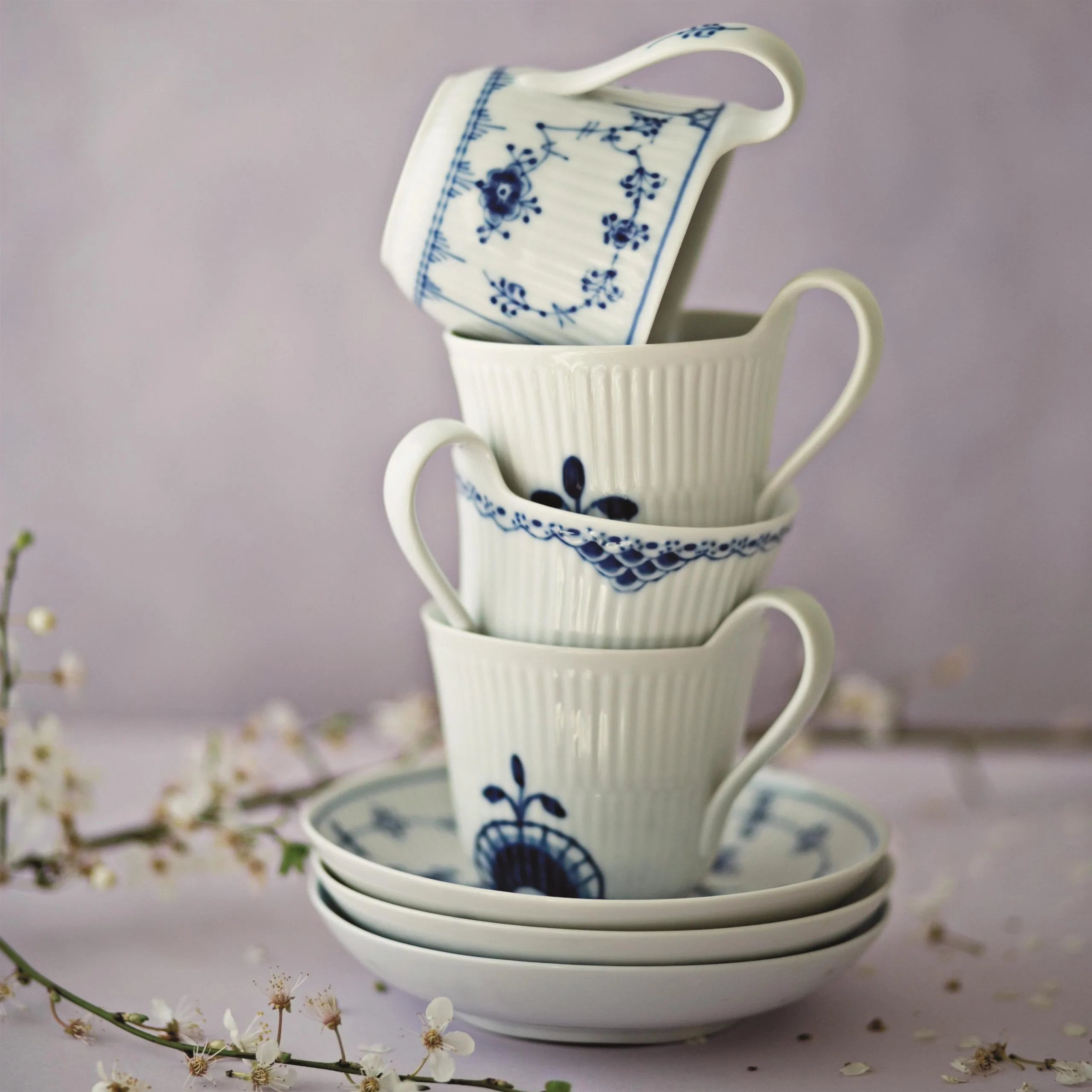 Royal Copenhagen Princess Kuppi Ja Aluslautanen - Image 3