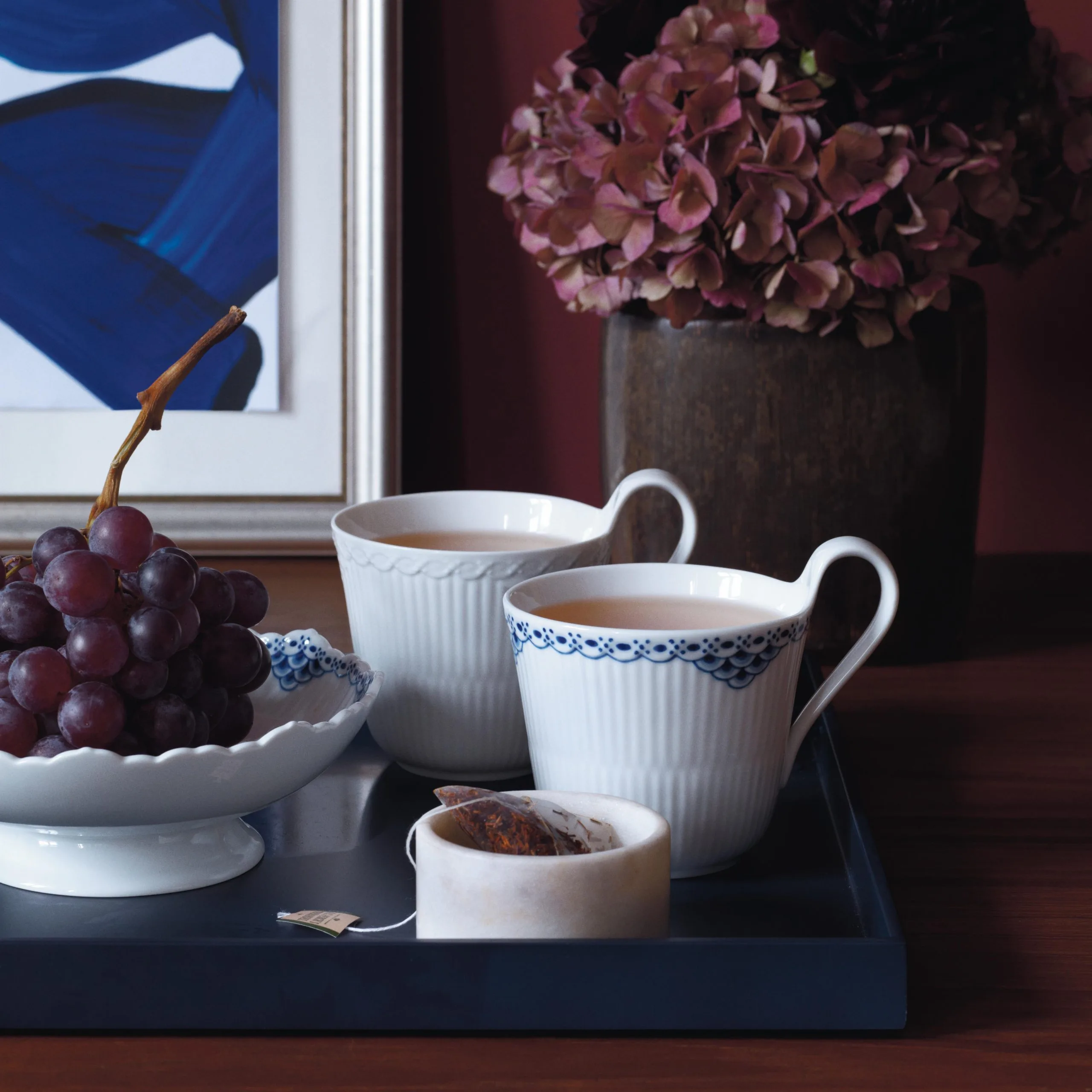 Royal Copenhagen Princess Kuppi Korkealla Kahvalla - Image 3